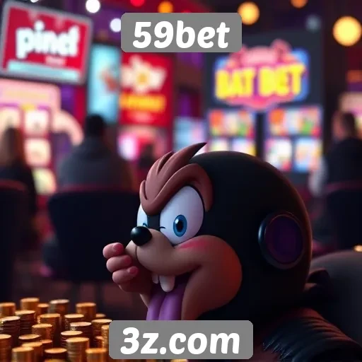 Desempenho mobile do site de jogos 59bet